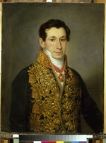 Levitsky, Dmitri Grigorievich - Portrait of Grigory Mitusov (1795-1871)