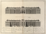 Wortmann, Christian Albrecht - The building of the Imperial Academy of Sciences with Library and Kunstkammer in St. Petersburg