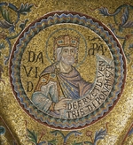 Byzantine Master - King David (Detail of Interior Mosaics in the St. Mark's Basilica)