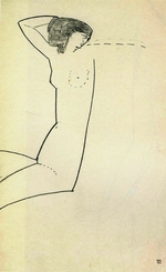 Modigliani, Amedeo - Anna Akhmatova