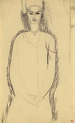 Modigliani, Amedeo - Anna Akhmatova