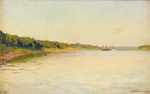Levitan, Isaak Ilyich - The Volga River Bank