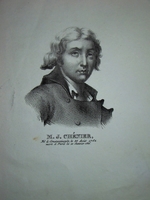 Anonymous - Portrait of the poet and dramatist Marie-Joseph Chénier (1764-1811)