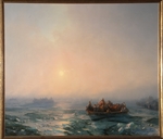 Aivazovsky, Ivan Konstantinovich - Ice drifting on the Dnieper River
