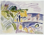 Kirchner, Ernst Ludwig - Beach at Fehmarn