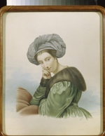 Anonymous, 18th century - Portrait of the actress Ekaterina Semyonova (1786-1849)