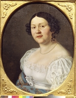 Anonymous - Portrait of the opera singer Sophia Vasilyevna Samoylova (1860-1936)