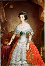 Russ, Franz, the Elder - Portrait of Elisabeth of Bavaria