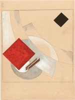 Lissitzky, El - Study (for the Story of Two Quadrats)