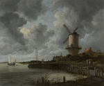Ruisdael, Jacob Isaacksz, van - The mill at Wijk bij Duurstede
