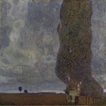 Klimt, Gustav - Approaching Thunderstorm (The Large Poplar II)