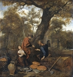 Steen, Jan Havicksz - Erysichthon Sells His Daughter Mestra