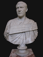 Art of Ancient Rome, Classical sculpture - Bust of Philip the Arab