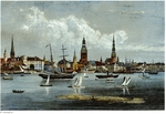 Stavenhagen, Wilhelm Siegfried - View of Riga