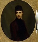 Schilder, Nikolai Gustavovich - Portrait of Empress Maria Fyodorovna, Princess Dagmar of Denmark (1847-1928)