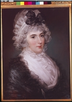 Russell, John - Portrait of Mrs Janet Grizel