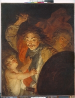 Sandrart, Joachim, von - Mars, Venus and Cupid (Allegory of Anger)