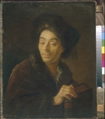 Losenko, Anton Pavlovich - Portrait of the actor Yakov Danilovich Shumsky (1732-1812)