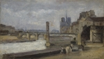 Lepine, Stanislas - The Pont de la Tournelle, Paris