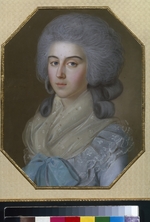Bardou, Johann - Portrait of Countess Anna Alexandrovna Golitsyna, Baroness Stroganova (1739-1816)