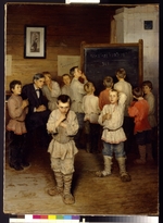Bogdanov-Belsky, Nikolai Petrovich - Mental calculation at primary school