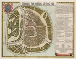 Blaeu, Willem Janszoon - The Moscow Kremlin Map of the 16th century (Castellum Urbis Moskvae)