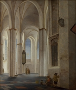 Saenredam, Pieter - The Interior of the Buurkerk at Utrecht