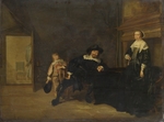 Codde, Pieter - Portrait of a Man, a Woman and a Boy in a Room