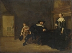 Codde, Pieter - Portrait of a Man, a Woman and a Boy in a Room