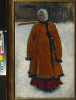 Ivanov, Sergei Vasilyevich - The Girl in the Red Fur Coat
