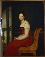 Riesener, Henri-Françoiss - Portrait of Princess Varvara Sergeyevna Dolgorukova (1793-1833), née Gagarina