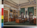 Hau, Eduard - Interiors of the Winter Palace. The Study of Emperor Alexander II