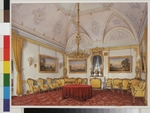 Hau, Eduard - Interiors of the Winter Palace. The Third Reserved Apartment. The Drawing Room