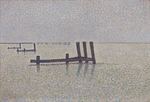 Finch, Alfred William - The Channel at Nieuwpoort