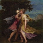Schiavone, Andrea - Jupiter seducing Callisto