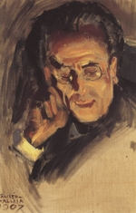 Gallen-Kallela, Akseli - Portrait of Gustav Mahler