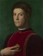 Bronzino, Agnolo - Portrait of Piero de' Medici (The Gouty)