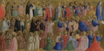 Angelico, Fra Giovanni, da Fiesole - The Virgin Mary with the Apostles and Other Saints (Panel from Fiesole San Domenico Altarpiece)