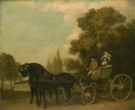 Stubbs, George - A Gentleman driving a Lady in a Phaeton