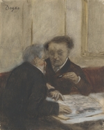 Degas, Edgar - At the Café Châteaudun