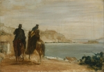 Degas, Edgar - Promenade beside the Sea