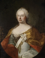 Mijtens (Meytens), Martin van, the Younger - Portrait of Empress Maria Theresia of Austria (1717-1780)