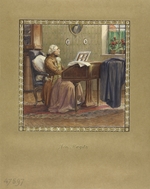 Nowak, Otto Robert - Joseph Haydn at the grand piano