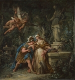 Troy, Jean-François de - Jason swearing Eternal Affection to Medea