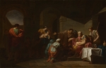 Peyron, Jean-François-Pierre - Belisarius receiving Hospitality from a Peasant