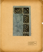 Davydova, Natalia Yakovlevna - Design for a tablecloth (Publisher M. K. Tenisheva and S. I. Mamontov)