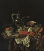 Beijeren, Abraham Hendricksz, van - Still life with a silver pitcher