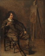 Codde, Pieter - Portrait of a painter in front of his easel