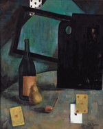 Puni (Pougny), Iwan (Jean) - Still Life with Cards