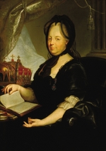 Mijtens (Meytens), Martin van, the Younger - Catherine II in mourning